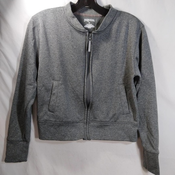 Jansport Ladies Zip Up Jacket  Gray - Picture 1 of 5